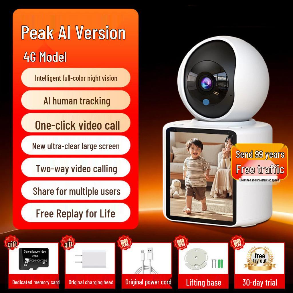 New 2026 360° Two-Way Surveillance Camera with Video Call