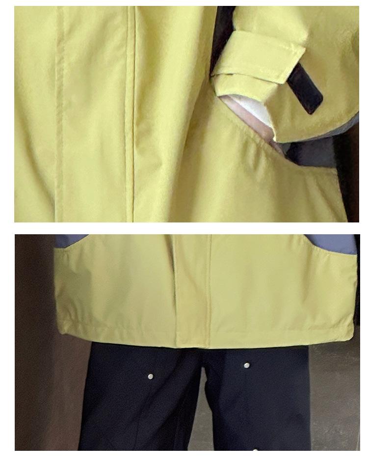 2025 Mädchen Kapuzen-Windjacke - Stilvoller Frühlings-/Herbstmantel für Jugendliche