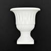 New French Oil Painting Half Wall Vase Hand-Painted DIY Half Wall Flower Pot White Wall Mounted Vase Floral Arrangement