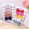 15Pcs/Set Cotton Baby Bows Headband Nylon Random Color Hair Bands for Children Girls Soft Hairband Toddler  Hair Accessories