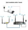 Jiuan Yishi Wireless HD Waterproof Surveillance Kit - 4/8/16 Channels