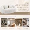 Bean Bag Sofa Lazy Sofa Durable Comfort Lounger High Back Chair for Adults and Children, Indoor & Outdoor, Soft Lounge Chair (Beige Chenille)