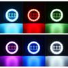 Remote Control RGB LED Angel Eye Fog Lights for Wrangler JL/Gladiator JT