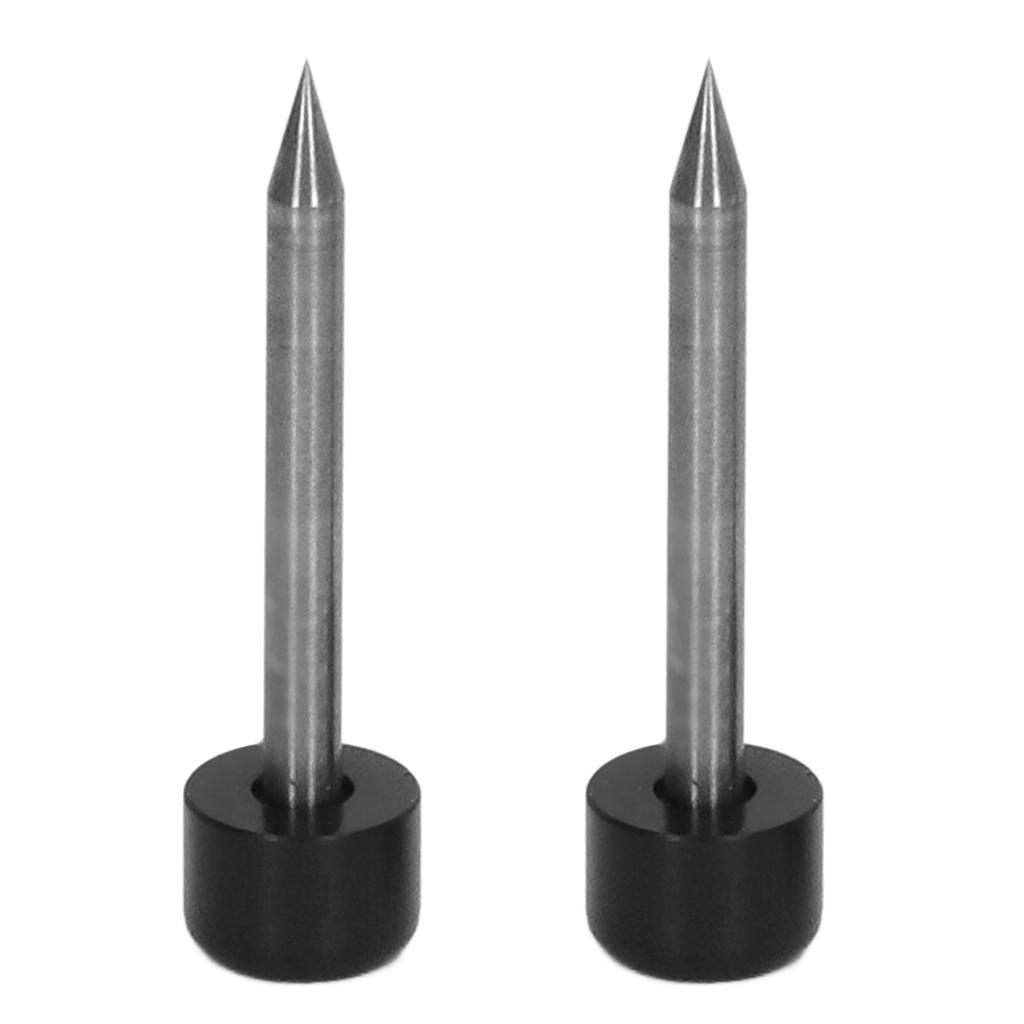 2 Stück Elektodenstäbe Wolframstahl Elektrodennadel Ersatz für Glasfaser-Spleißgerät