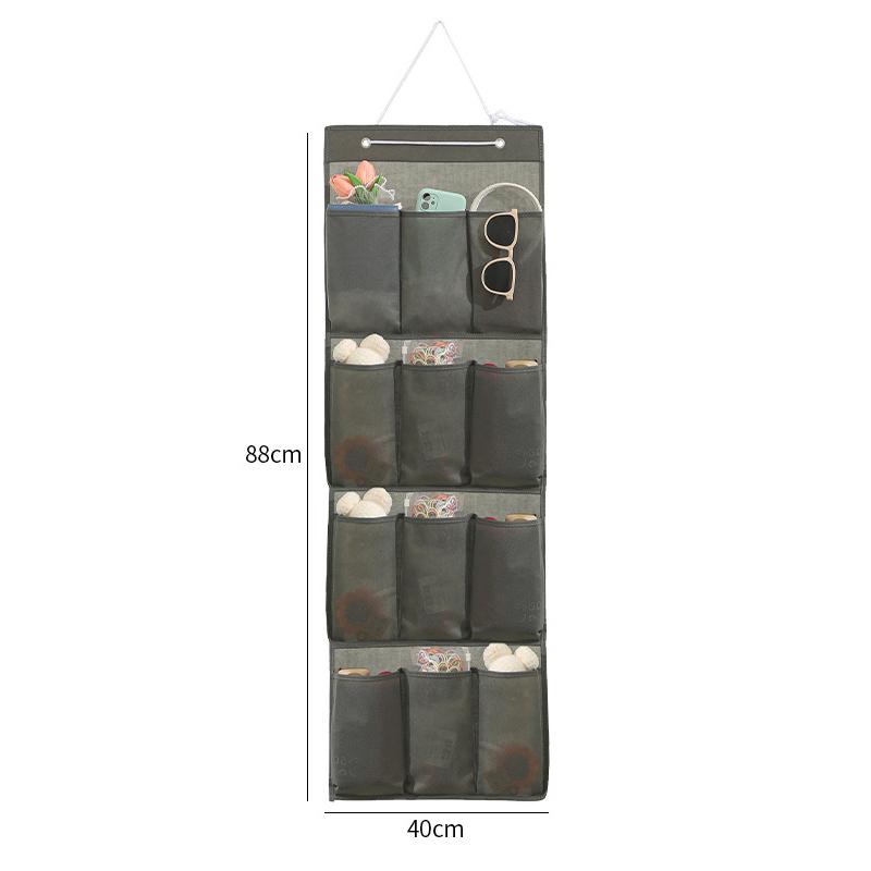 Mehrschichtige Hängetasche für Schuhe, diverse Aufbewahrungstaschen, Wandmontage, Vlies-Hängetasche, Schuh-Clutter-Organizer, verdickte, staubdichte Tasche