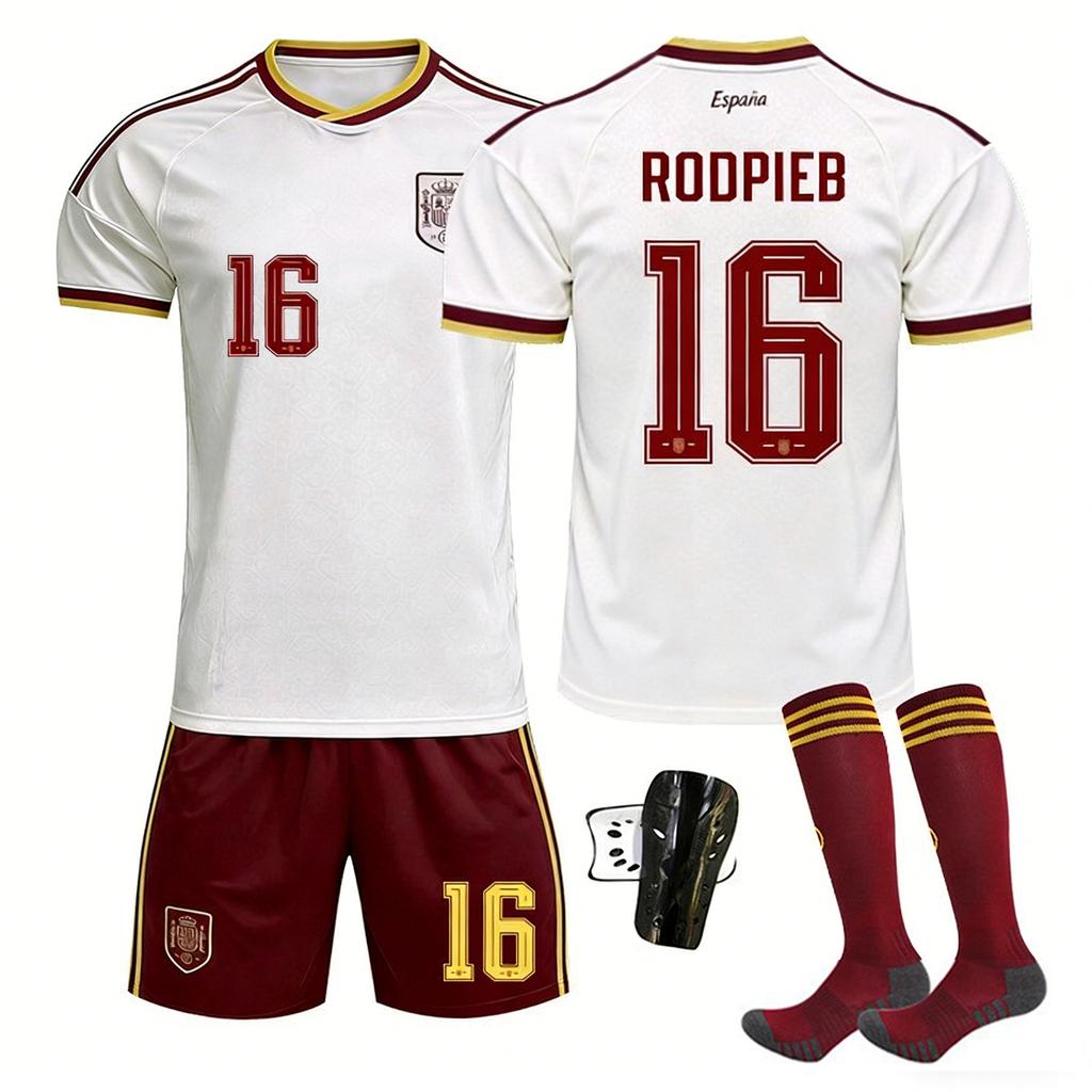 2627 US, Canada and Mexico World Cup Spain Away No. 19 Yamal Jersey 17 Williams Football Jersey Suit Men's