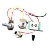 Guitar Wiring Harness Set with 6.35 Output Professional Connector Wire Cable