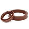 YXD/ODU/Y Hydraulic Oil Seal FKM Seal Gasket Brown Rubber High Temperature&Wear-Resistant Seal Gasket OD 16-130mm Thick 8-18mm