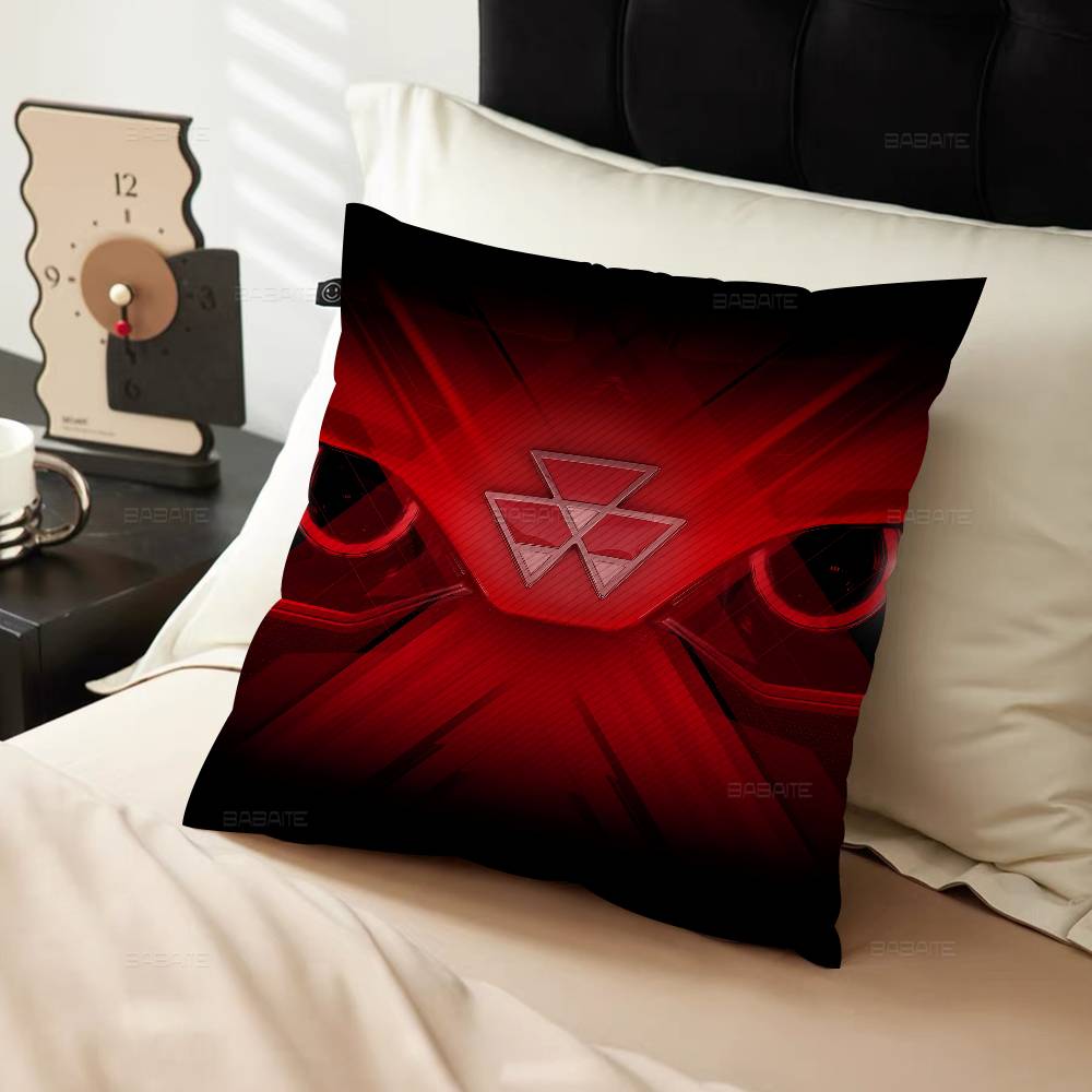 Masseys F-Fergusons Tractor Cushion Cover Pillowcase Upholstery Sofa Throw Pillow Home Decor Pillowcas