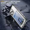 YSM Reinforced Corners Series for iPhone 12/12 Pro Case Card Slot Kickstand Clear Cover