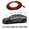For Tesla Model 3 Y 2021-2026 Juniper Highland Car Door Seal Strips Rubber Hood Trunk Sunroof Sealing Kit Soundproof Accessories