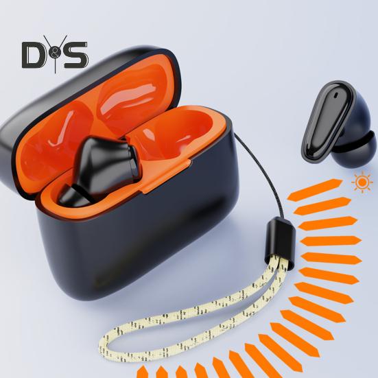 Bluetooth-compatible Wireless Earphones Noise Reduction Waterproof Ultralight Rechargeable Headset Comfortable In-ear Earbuds