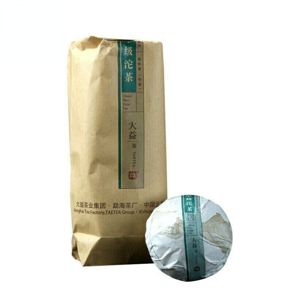 TAETEA Puerh Tea Ripe Tuo Cha 500g Dayi Classic Fermented