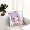 Umamusume Pretty Derby Mejiro Pillowcase Soft Polyester Cushion Cover Decoration Pillow Case Cover Home Square 45*45Cm