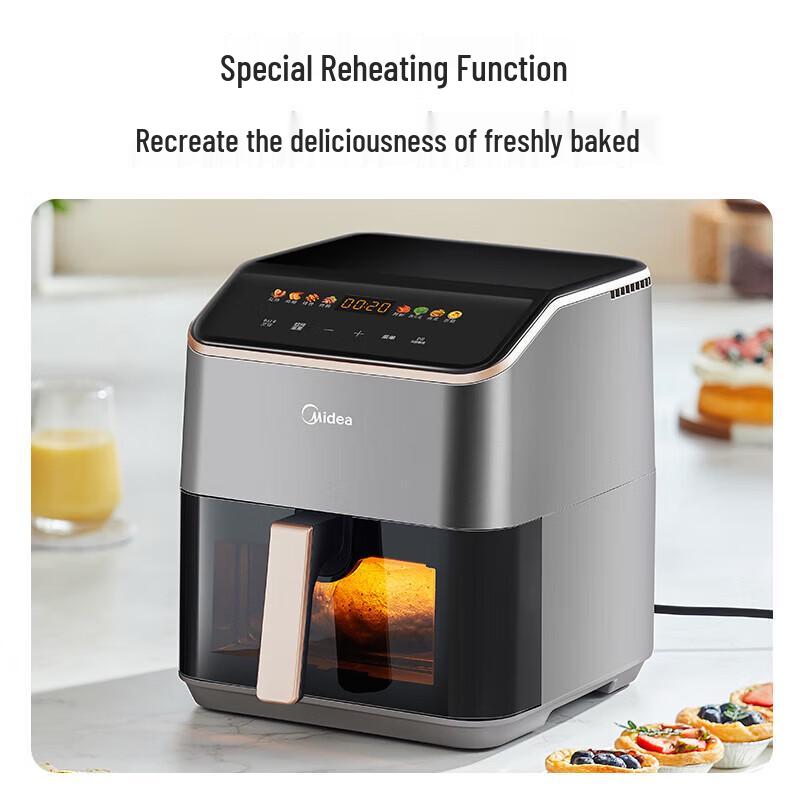 Midea 5.3L AI Smart Air Fryer Oven