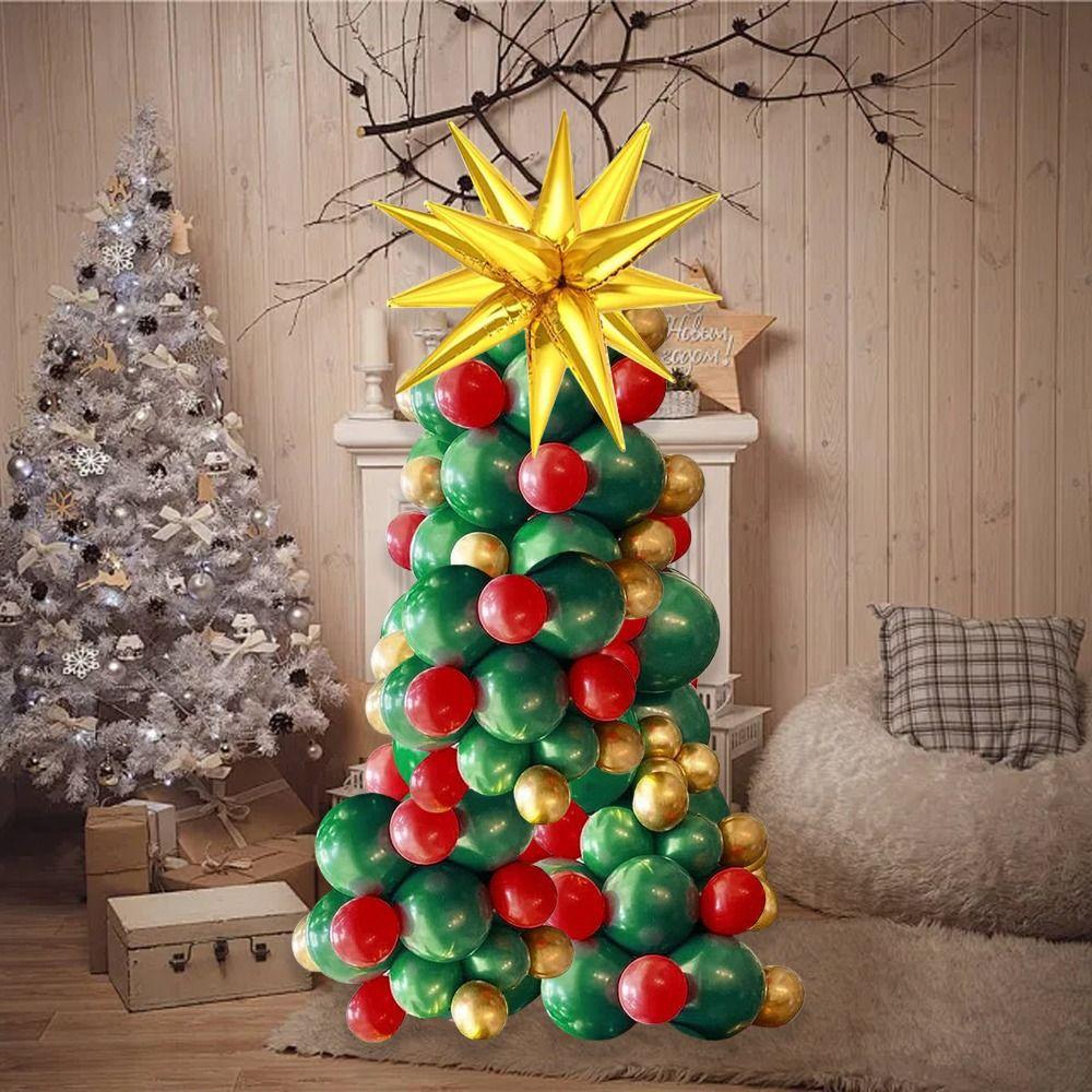 

Украшения для вечеринки Зеленый Рождественский Красный Золотой Арочный комплект Гирлянда из латексных шаров для мужчин