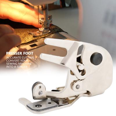 Iron Side Cutter Presser Foot Professional Precision Overlock Presser Foot Quick Replacement Presser Foot Accessories