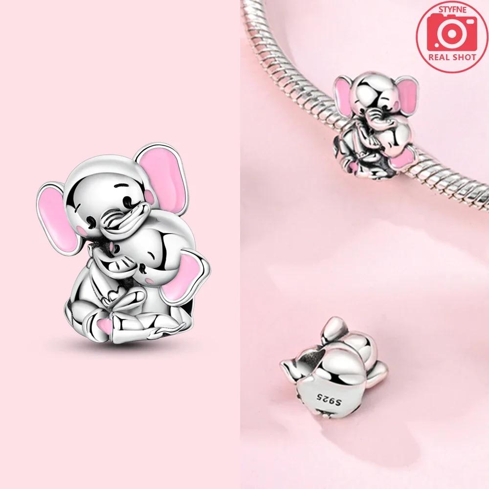 

Girl Metal Charms Cute Cats Dogs Elephant Bear Beads Fit Original Bangle Make your own Necklace Making Accessories Accessory Elegant Fashion Beautiful