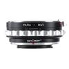 CONCEPT Mount Adapter for to Micro Four Thirds Compatible with Series Lenses to High Precision and Infinity Focus K&F PK/DA-m4/3 K-Mount Mount,