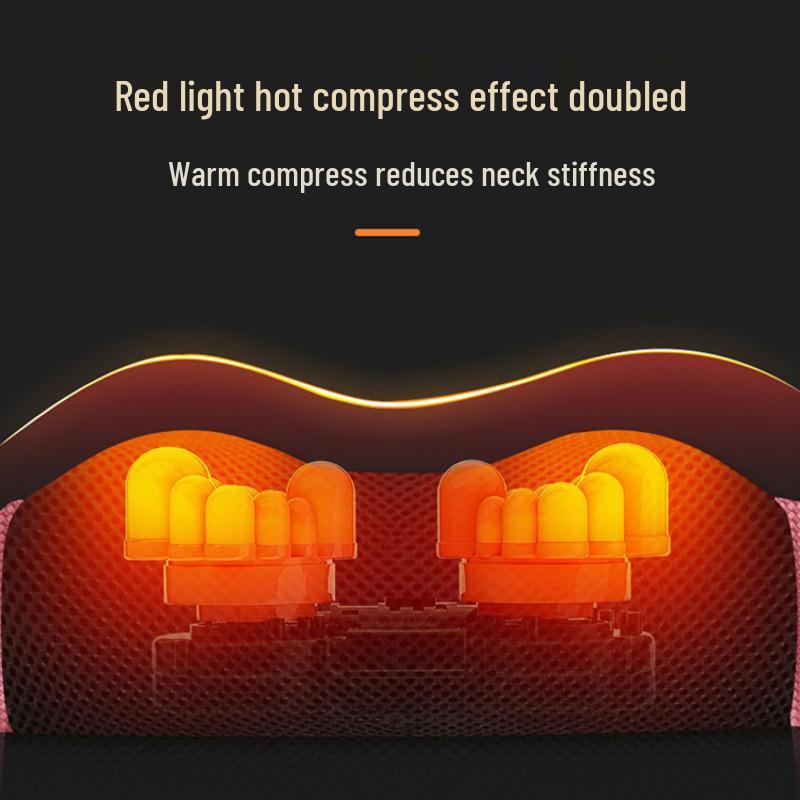 Multi-functional Kneading Massager Pillow for Neck, Shoulder & Body