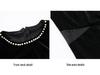 Velvet Hepburn Style Slim Black Formal Dress - Elegant Autumn/Winter Women's Long Dress