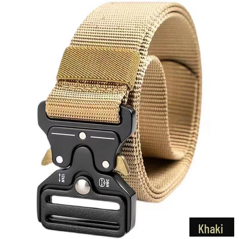 

Men s Outdoor Cobra Tactical Belt - Nylon with Insert Buckle 120cm