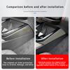For BMW X3 G45 2025 ABS Carbon Fiber Car Center Console Gear Shift Side Panel Cover Trim Strips Interior Accessories
