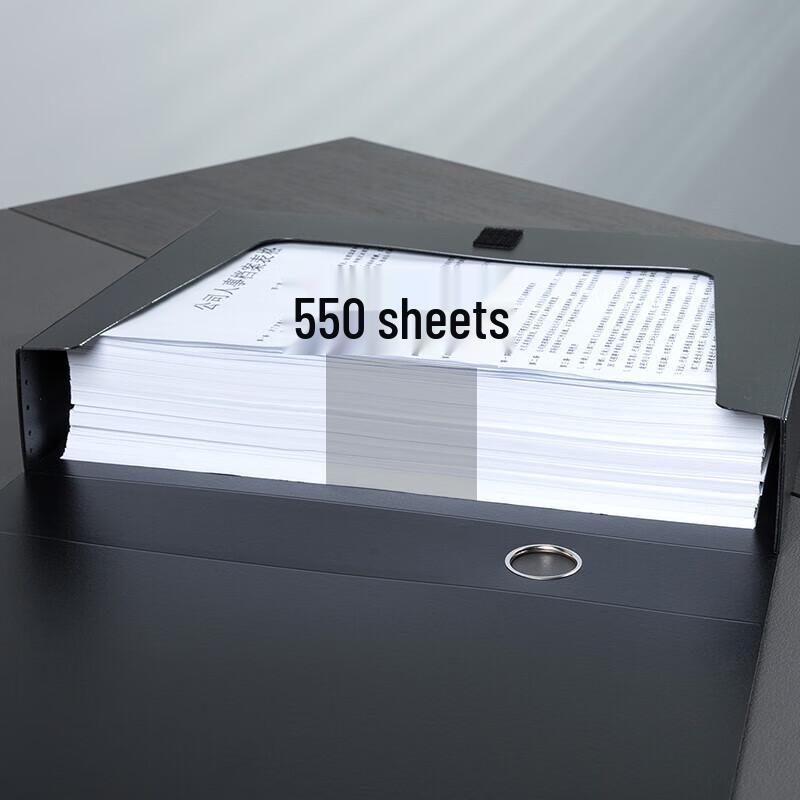 Deli A4 Thickened Desktop File Storage Box