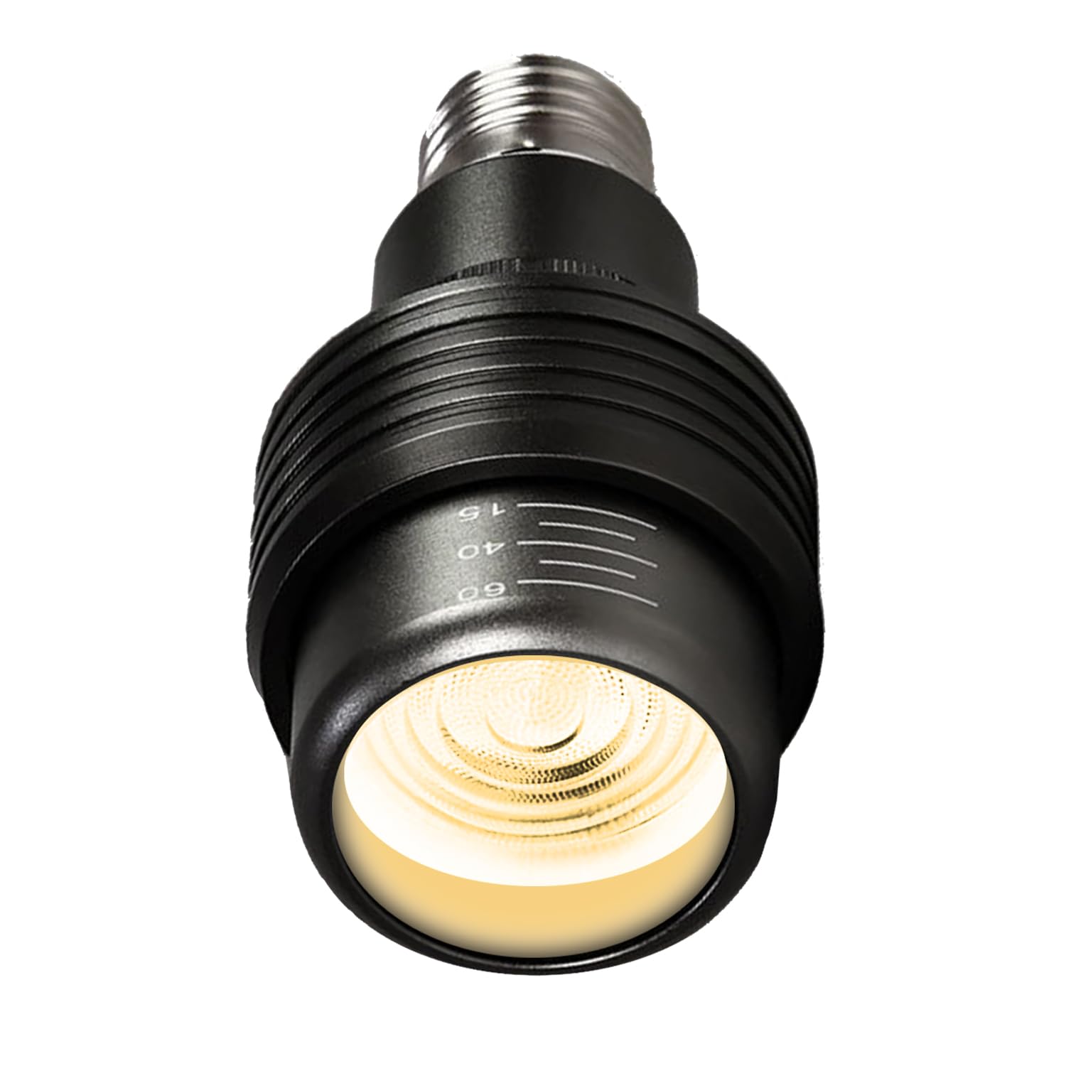 

LED bulb, adjustable light distribution from narrow to wide, E26, 26mm base diameter, 100W equivalent, warm white, 8W, pack of 1