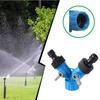 Female Thread Shunt Valve Y-Shaped Quick Connector Garden Irrigation Splitter Car Washing Controller Watering Supplies