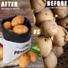 TOGETRUE Potato Onion Storage Bag, Fabric Onion and Potatoes Storage Bag, Washable Garlic Potatoes Onions Keeper with Drawstring for Pantry, 2 Pack