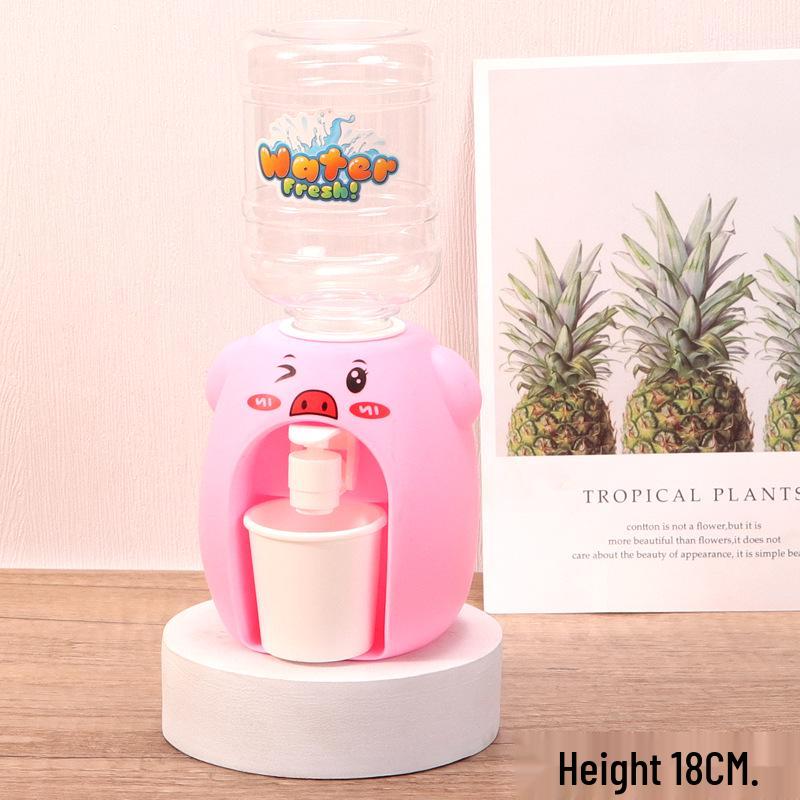 Kids' Cute Duck Play Kitchen Water Dispenser Toy Set