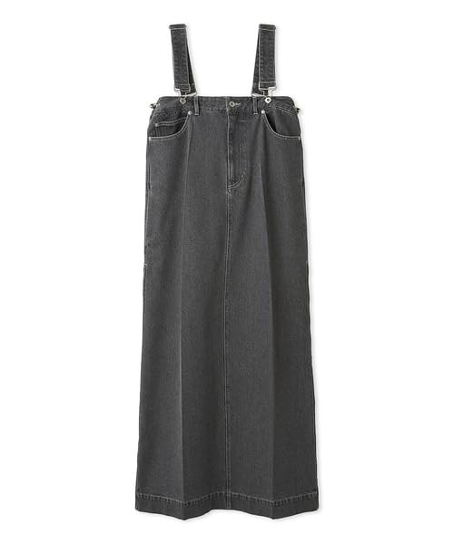 

Side Slit Jumper Skirt RWFO251076 BLK [Fur Fur] Women s чорний