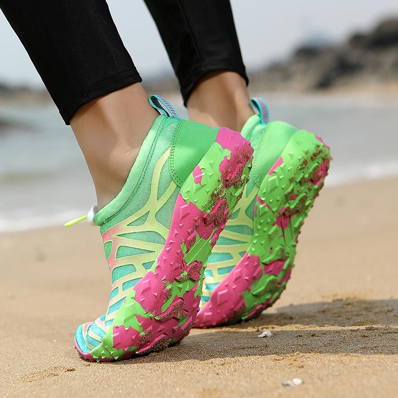 Quick Drying Beach Water Shoes Unisex Swimming Aqua Slippers Barefoot Surfing Upstream Sneakers Light Seaside Shoes