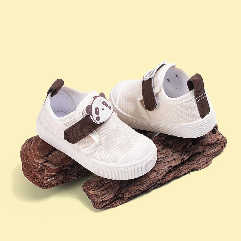 

Cartoon Boy Children s Canvas Shoes with Soft Soles, Girls Single Shoes 27