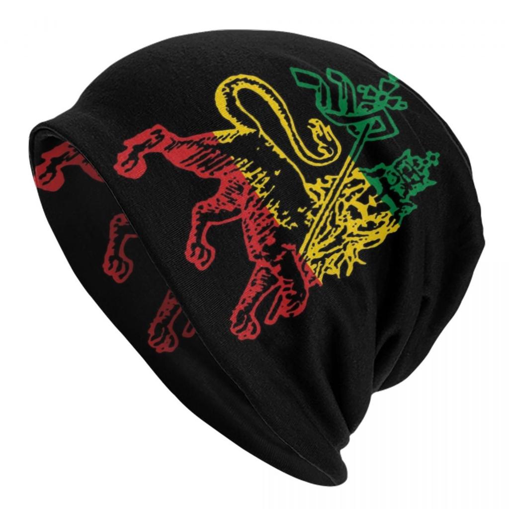 Rainbow Heartbeat Reggae Rasta Colors Beanie Cap Unisex Winter Bonnet  Knit Hats Outdoor Jamaica Jamaican Skullies Beanies Hats