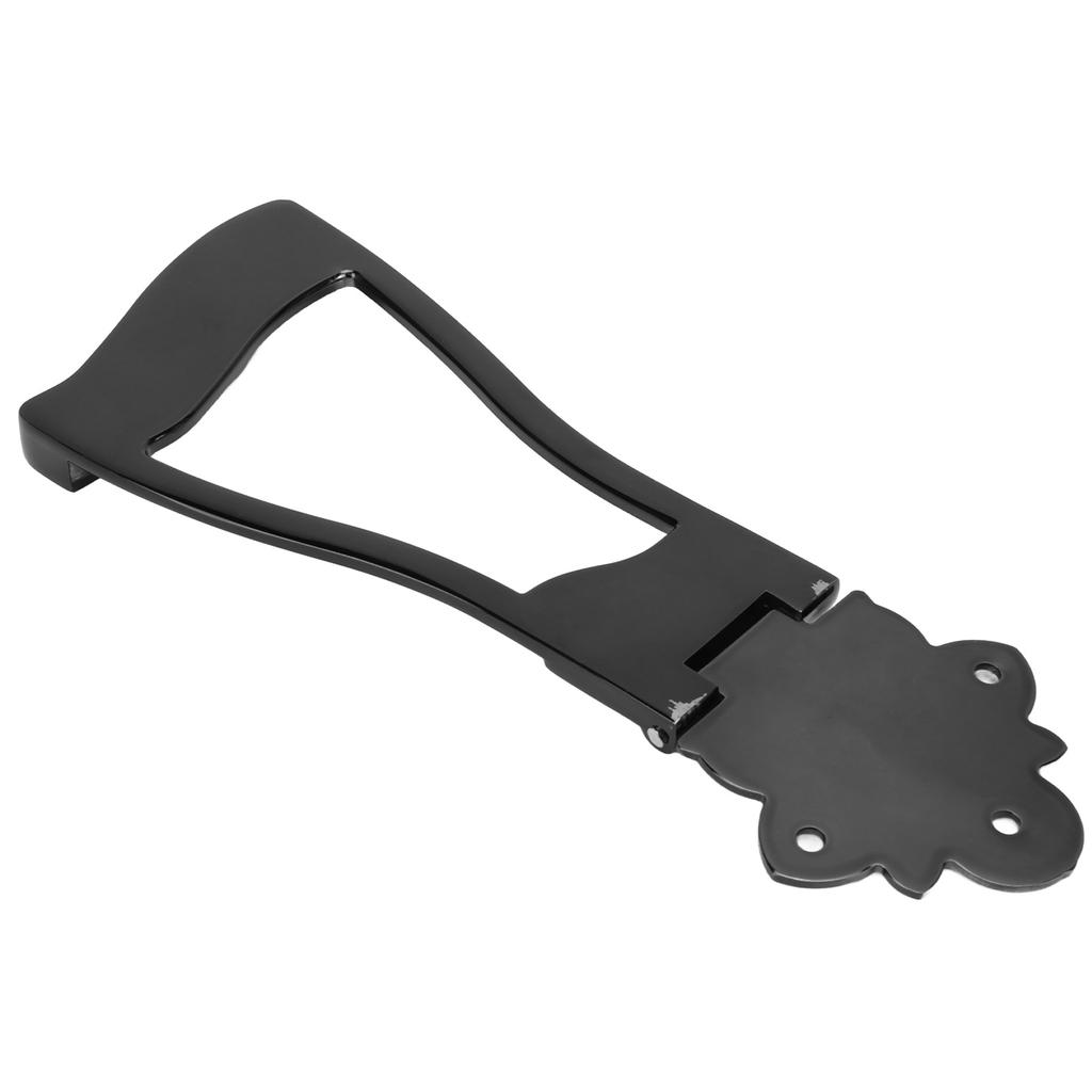 Guitar Tailpiece Trapeze 6 String Metal Instrument Accessory Part for ReplacementBlack