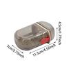 Leakproof Travel Soap Container Drainage Case with Lid Portable Bar Soap Holder for Bathroom Vacation