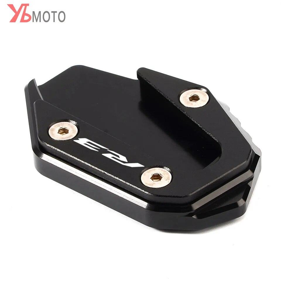 Motorcycle Accessories Picks Items For YAMAHA YZF R3 R25 2015-2018    CNC Kickstand Extension Pad Foot Enlargerment