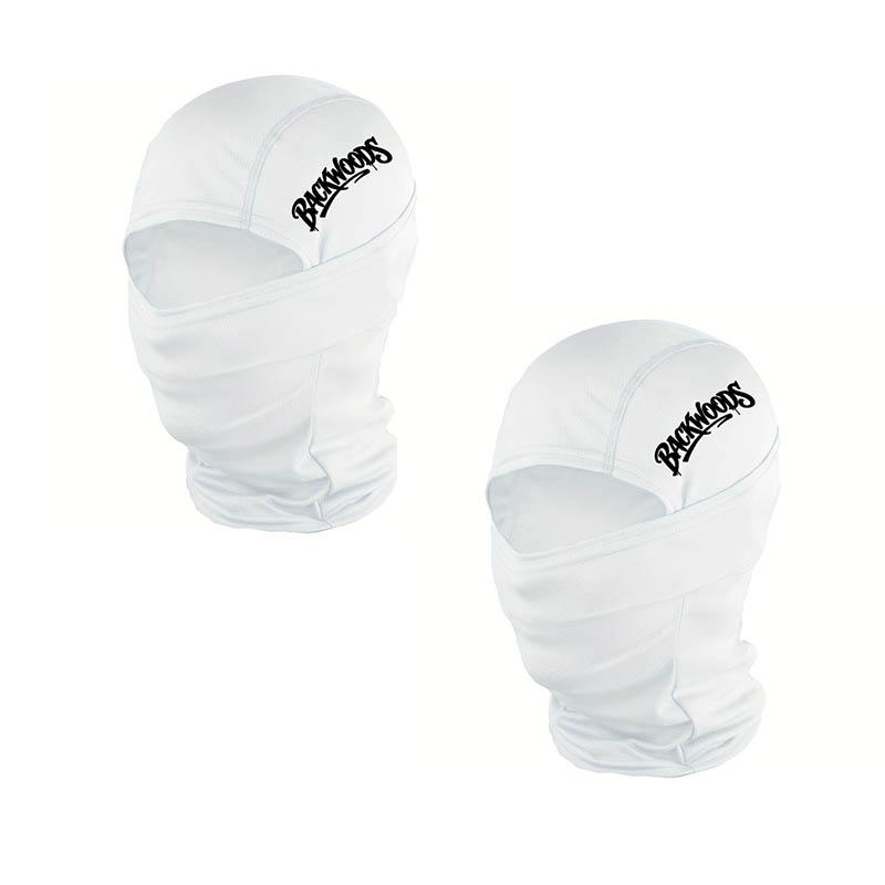 Musion Balaclava Gezichtsmasker Ademend BACKWOODS Print Zweetabsorberend Zonnescherm Helm Hoed Set Geschikt voor Fietsen en Wandelen One Size