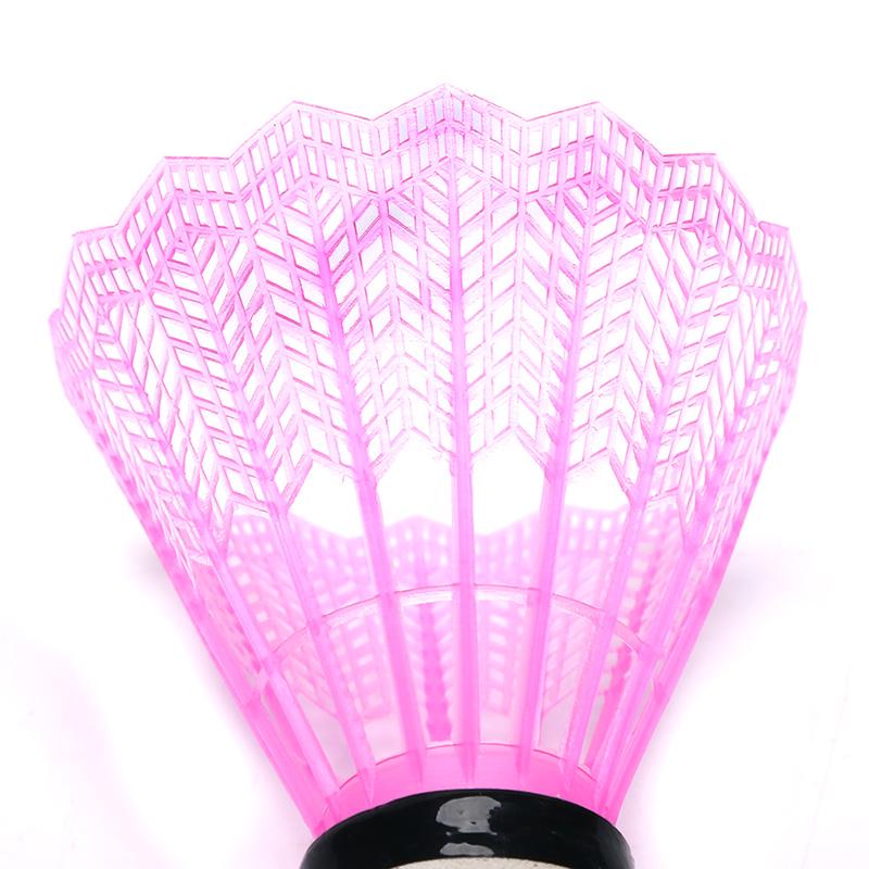 12 Pieces Badminton Balls Colorful Portable Shuttlecocks Supplies High Quality