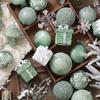 Shatterproof Christmas Tree Hanging Pendants Shimmering Baubles for Holiday Decoration Indoor and Outdoor Ornament