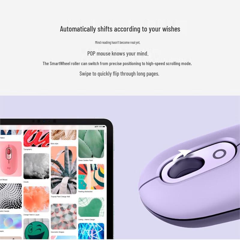 Logitech POP MOUSE Wireless Bluetooth Mouse