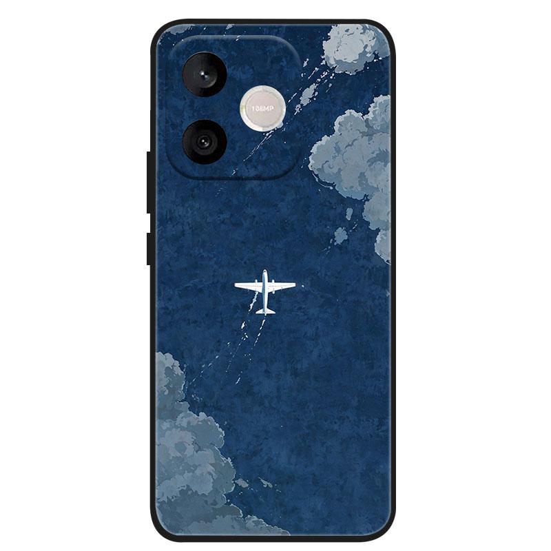 For Honor 600 Lite Case Luxury Painting Soft Silicone Back Cover LNA-NX1 Phone Casing For Honor 500 Smart TPU Shockproof Bumper