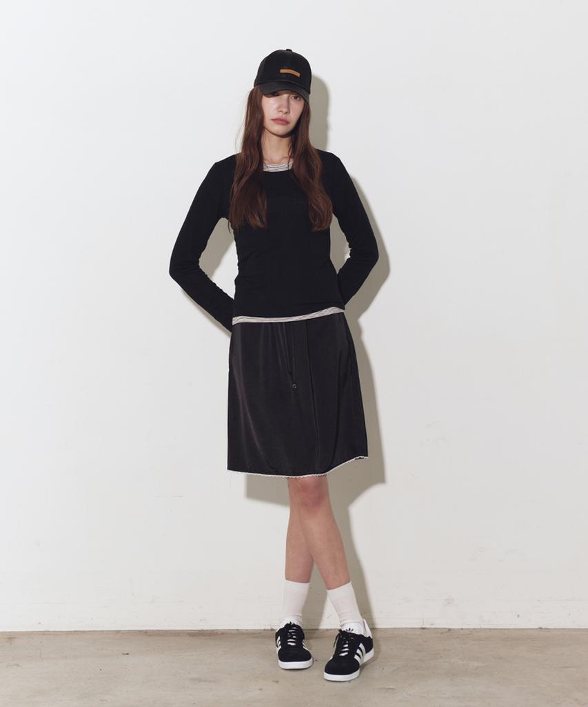 JBYRARA Crewneck Striped T-Shirt_Black