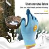 Kids' Anti-Slip Rubber Gardening and Sports Gloves: Wear-Resistant, Anti-Puncture, and Protective for Outdoor Activities.
