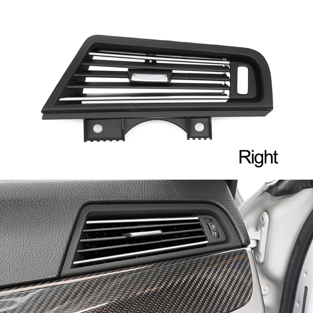 LHD Front Dash Left Center Right Chrome Air Conditioner Ac Vent Wind Outlet Grill Panel For BMW 5 Series F10 F11 523 525 528 530