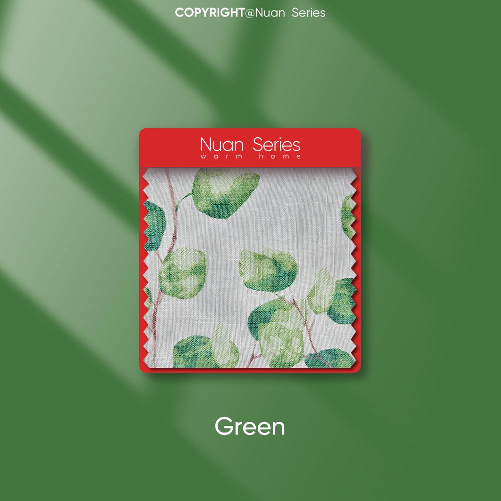 1PC Nuan Series Fresh Pastoral Style Printed Light and Thin Curtain Head Decorative Kitchen Door Curtain