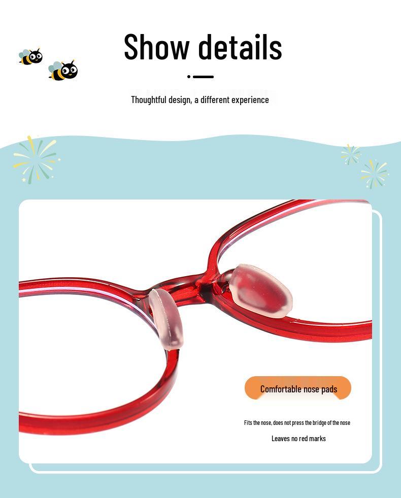 Ultralight Eyeglass Frames for Kids - Anti-Slip, Prescription Ready for Myopia, Astigmatism & Hyperopia