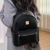 This year's new niche trend, retro simple portable small schoolbag, women's leisure commuting travel fashionable backpack